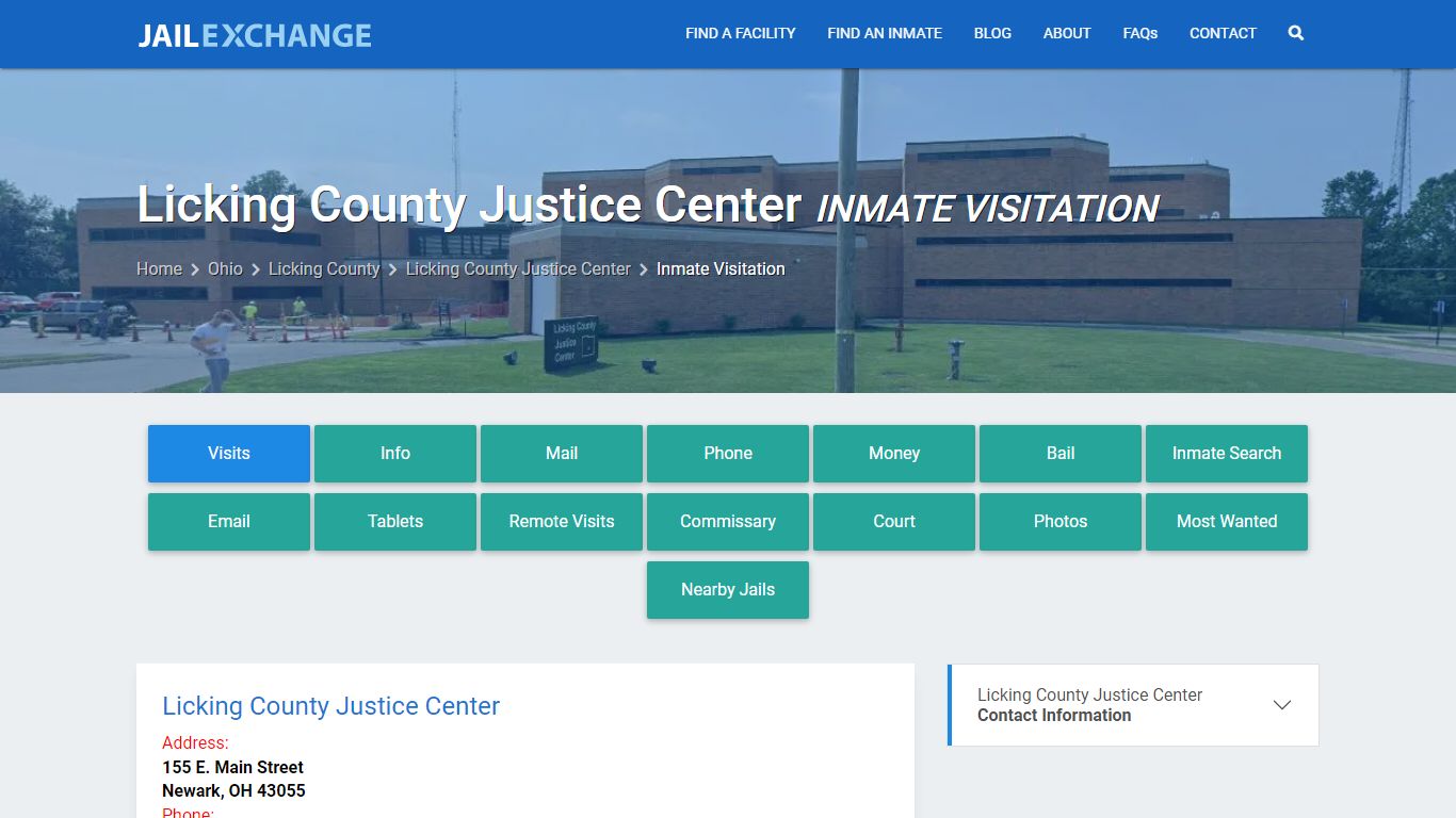 Inmate Visitation - Licking County Justice Center, OH - Jail Exchange